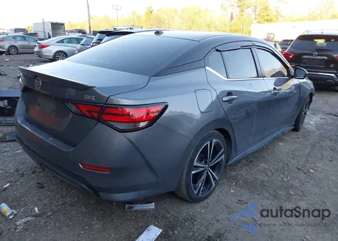 2022 Nissan Sentra Sr Xtronic Cvt из США, поврежденный, VIN 3N1AB8DV2NY224583